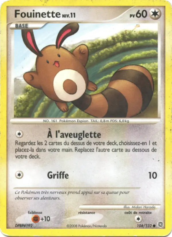 Fouinette — carte 104 de l’extension Merveilles Secrètes