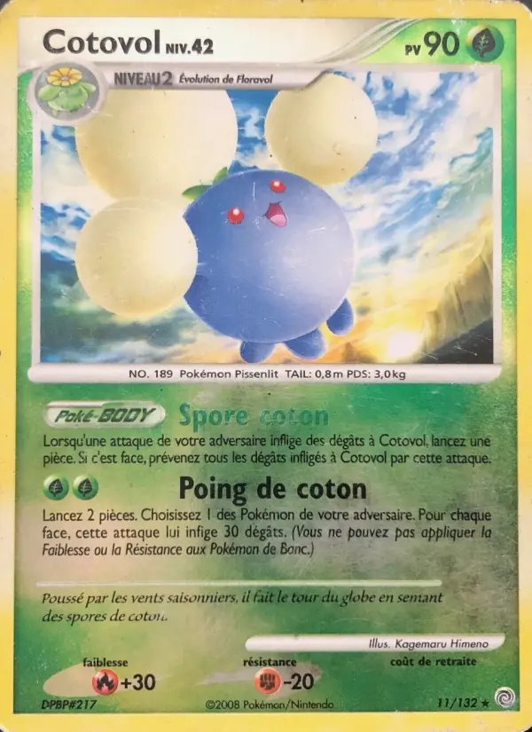 Cotovol — carte 11 de l’extension Merveilles Secrètes