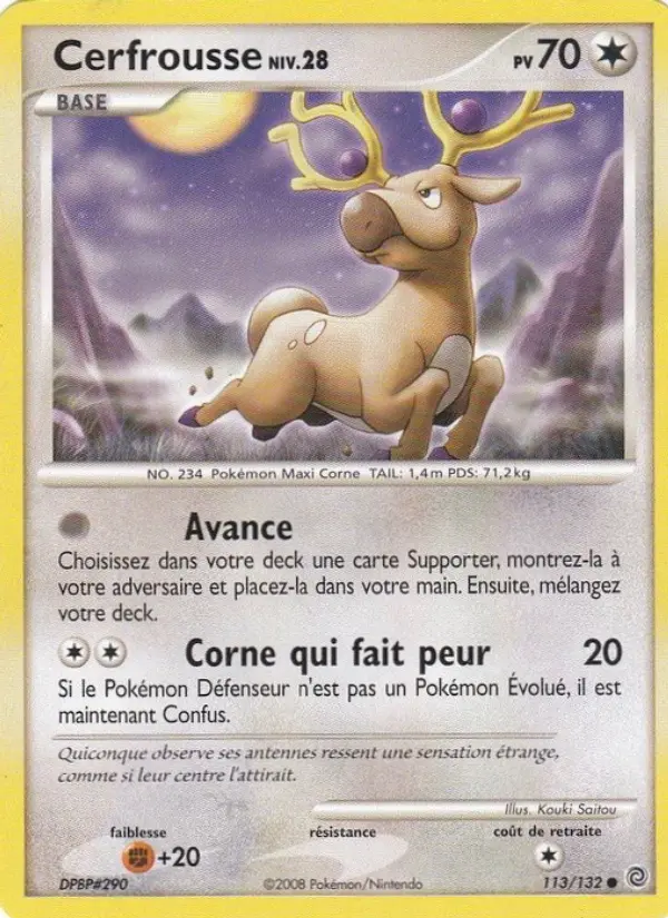 Cerfrousse — carte 113 de l’extension Merveilles Secrètes