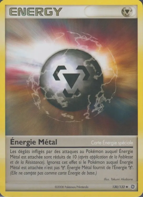 Énergie Métal — carte 130 de l’extension Merveilles Secrètes