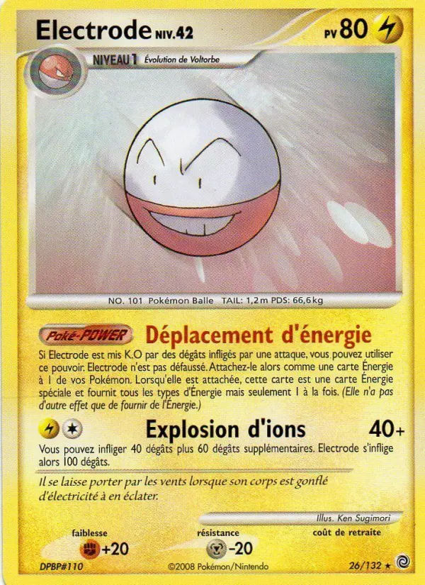 Electrode — carte 26 de l’extension Merveilles Secrètes