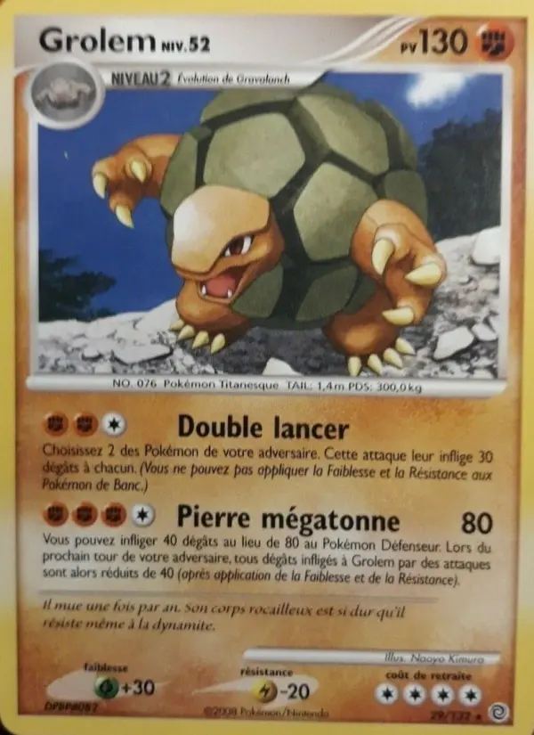 Grolem — carte 29 de l’extension Merveilles Secrètes