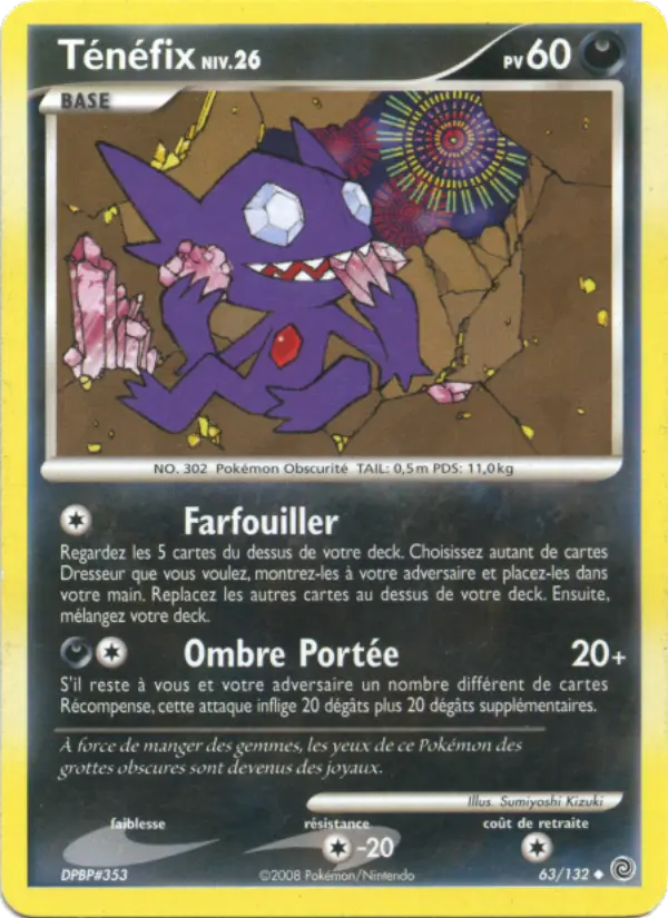 Ténéfix — carte 63 de l’extension Merveilles Secrètes