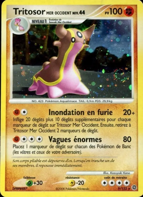 Tritosor Mer Occident — carte 9 de l’extension Merveilles Secrètes