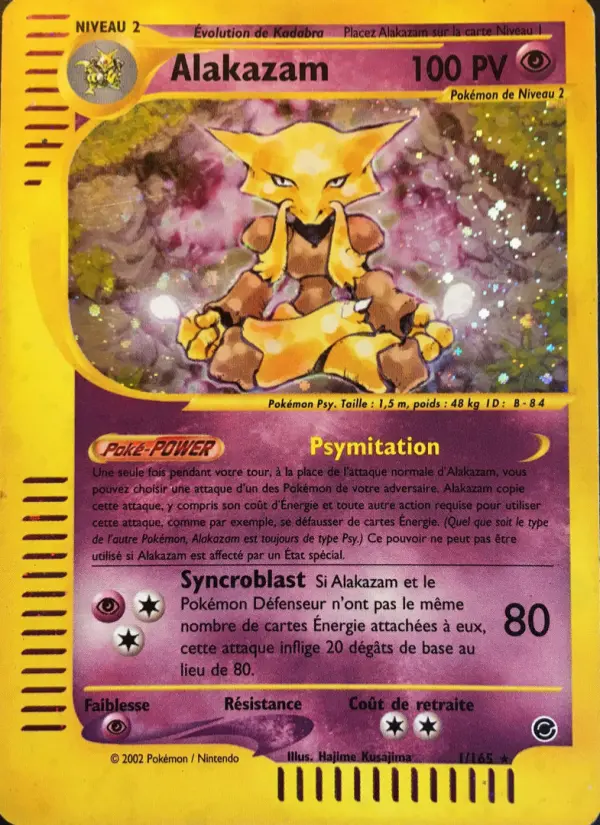 Alakazam — carte 1 de l’extension Expedition