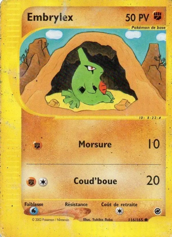 Embrylex — carte 116 de l’extension Expedition
