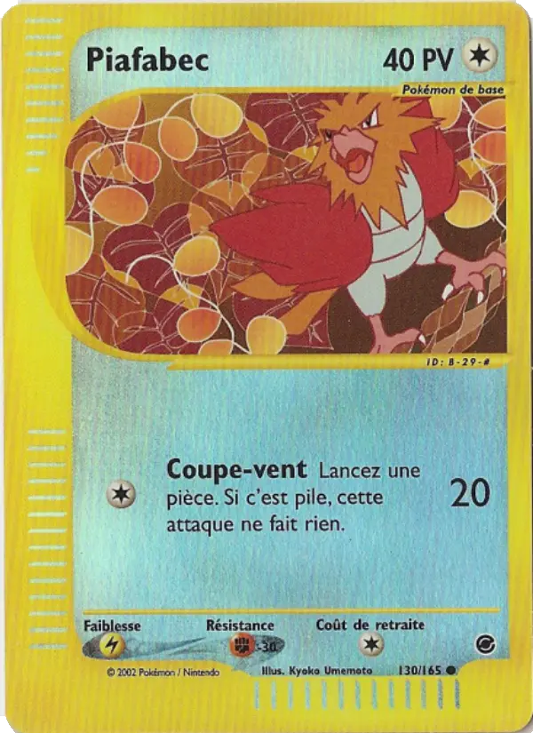 Piafabec — carte 130 de l’extension Expedition