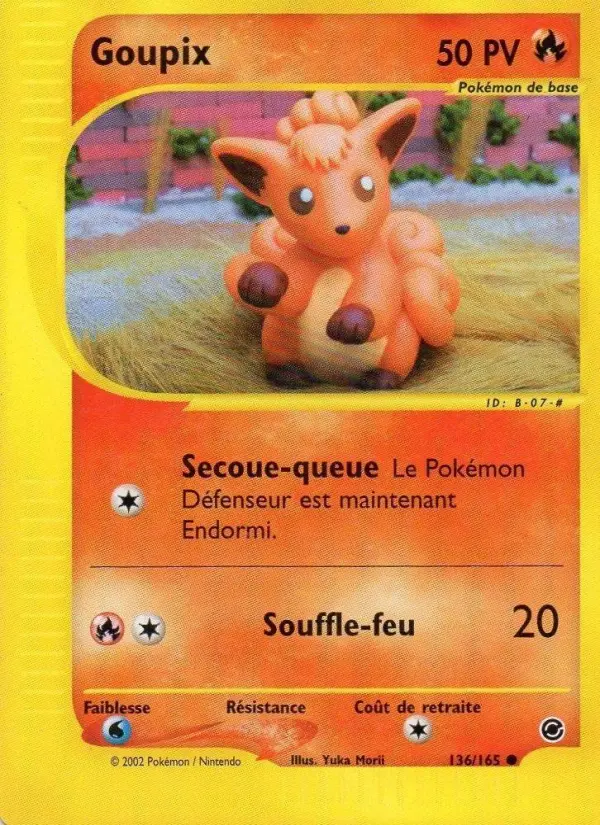 Goupix — carte 136 de l’extension Expedition