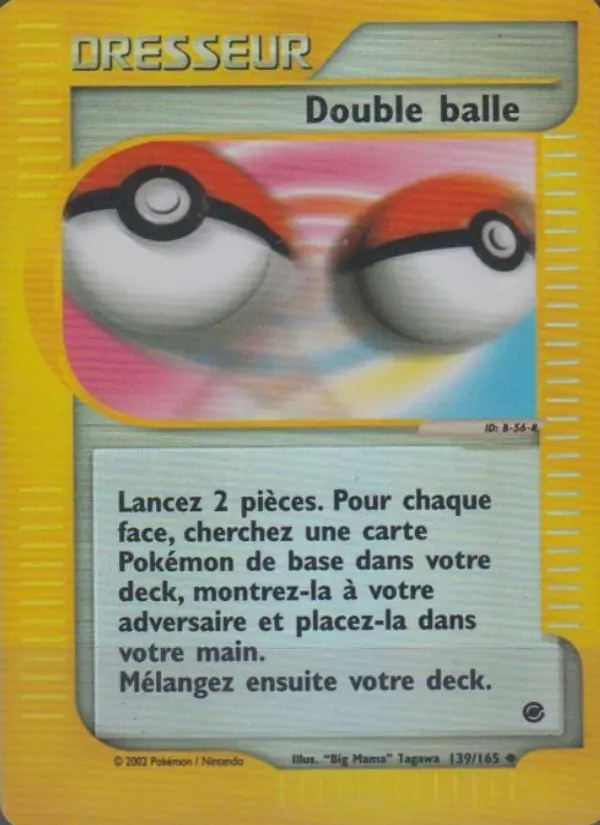 Double balle — carte 139 de l’extension Expedition