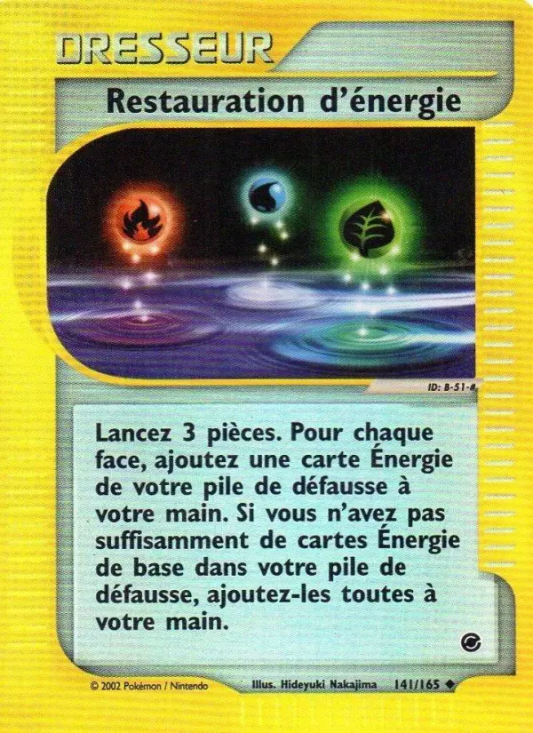 Restauration d'énergie — carte 141 de l’extension Expedition
