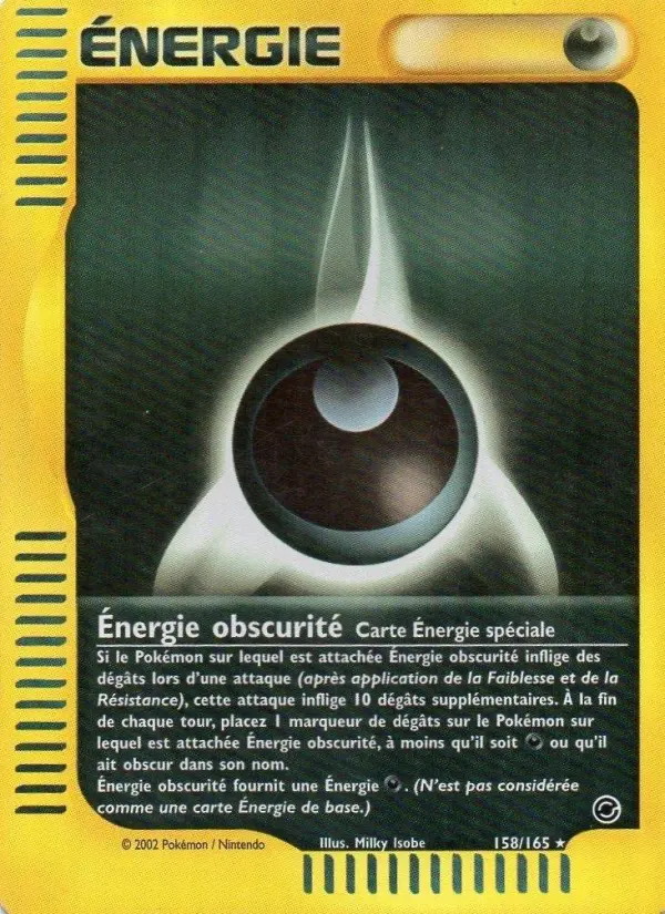 Énergie obscurité — carte 158 de l’extension Expedition