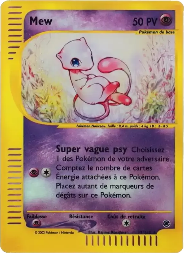 Mew — carte 19 de l’extension Expedition