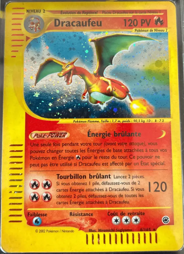 Dracaufeu — carte 6 de l’extension Expedition