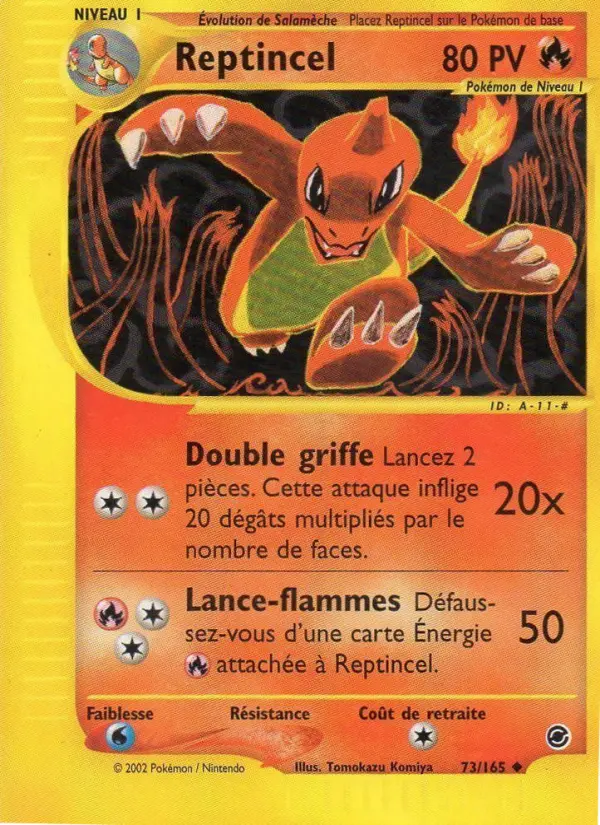 Reptincel — carte 73 de l’extension Expedition