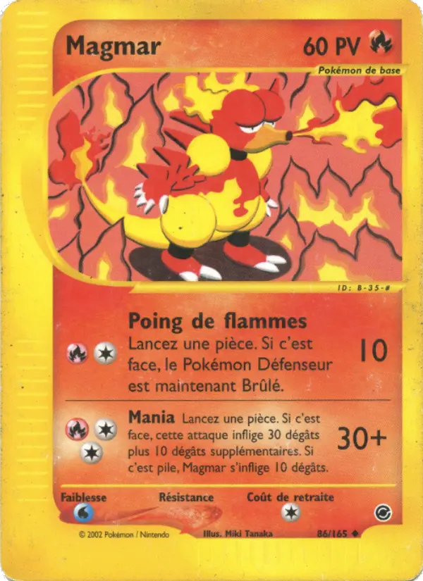 Magmar — carte 86 de l’extension Expedition