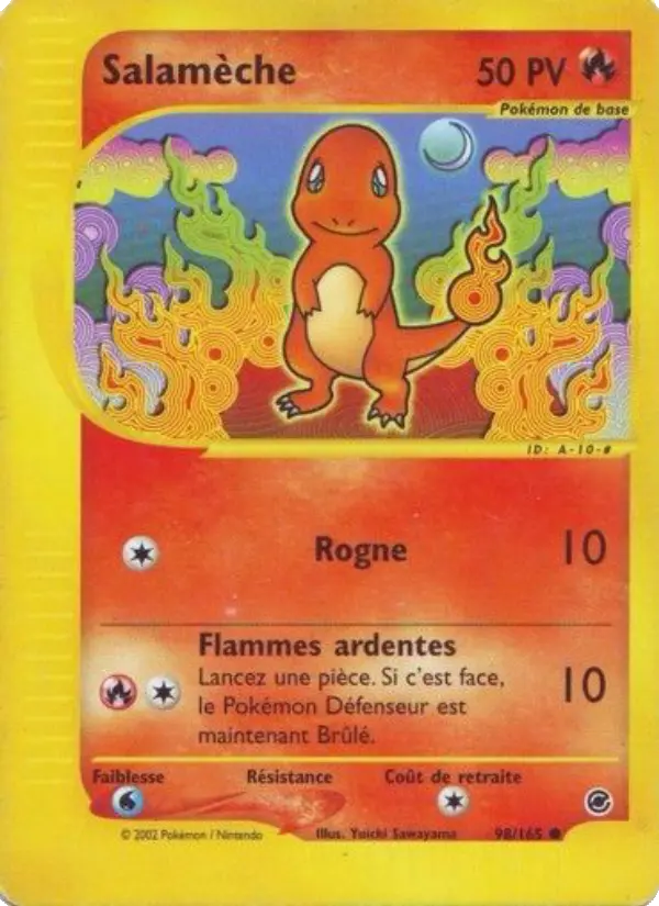 Salamèche — carte 98 de l’extension Expedition