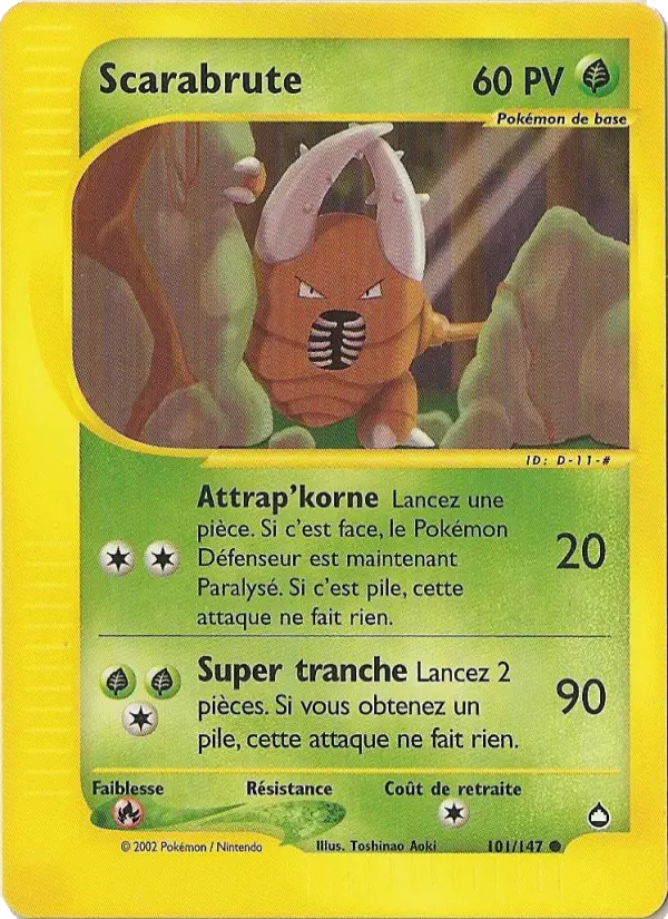 Scarabrute — carte 101 de l’extension Aquapolis
