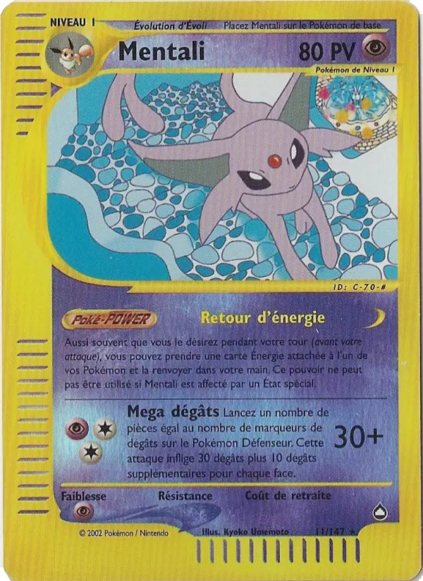 Mentali — carte 11 de l’extension Aquapolis