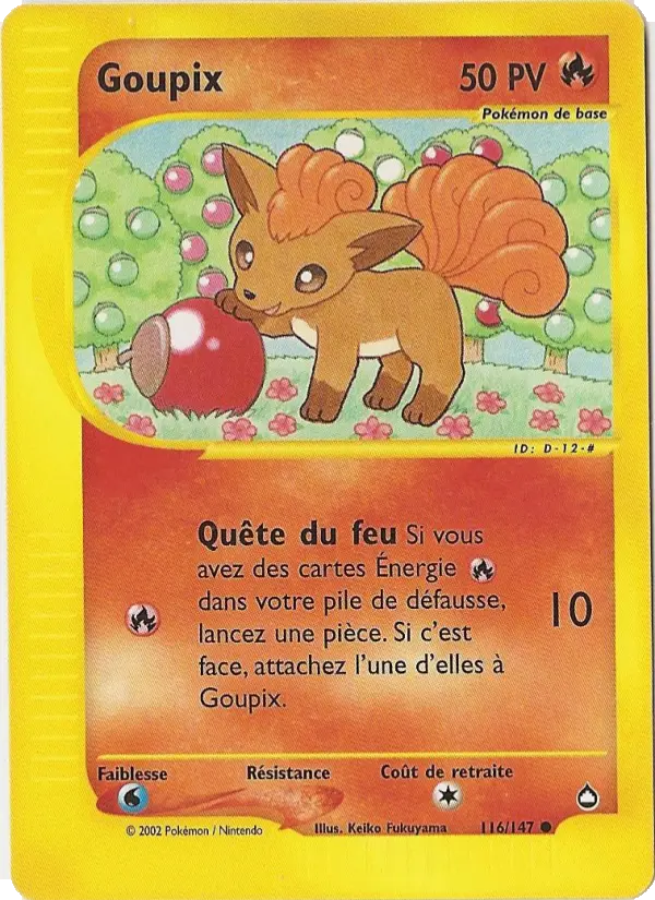 Goupix — carte 116 de l’extension Aquapolis