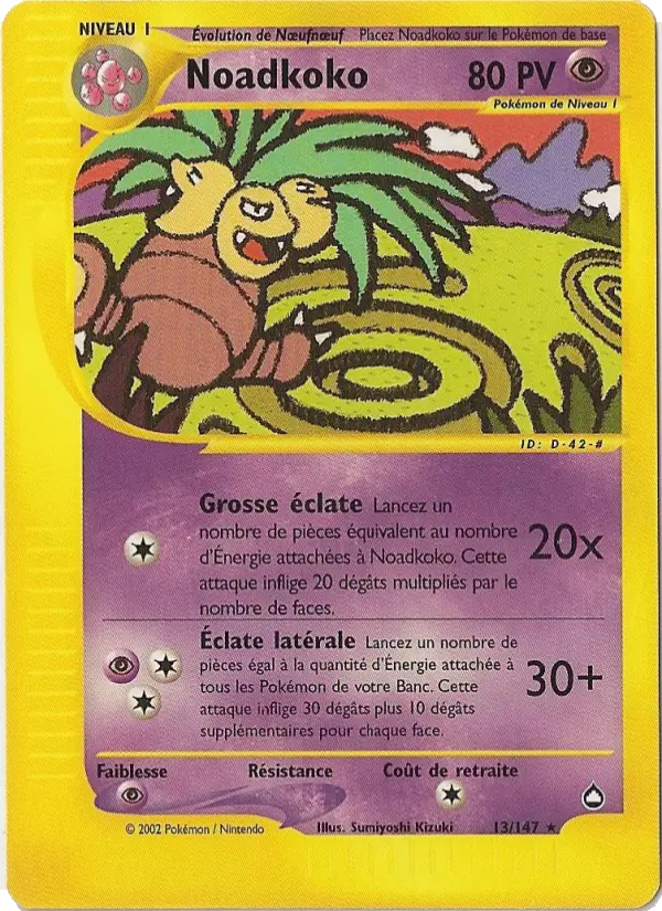 Noadkoko — carte 13 de l’extension Aquapolis