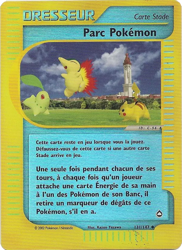 Parc Pokémon — carte 131 de l’extension Aquapolis