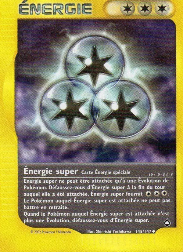 Énergie super — carte 145 de l’extension Aquapolis