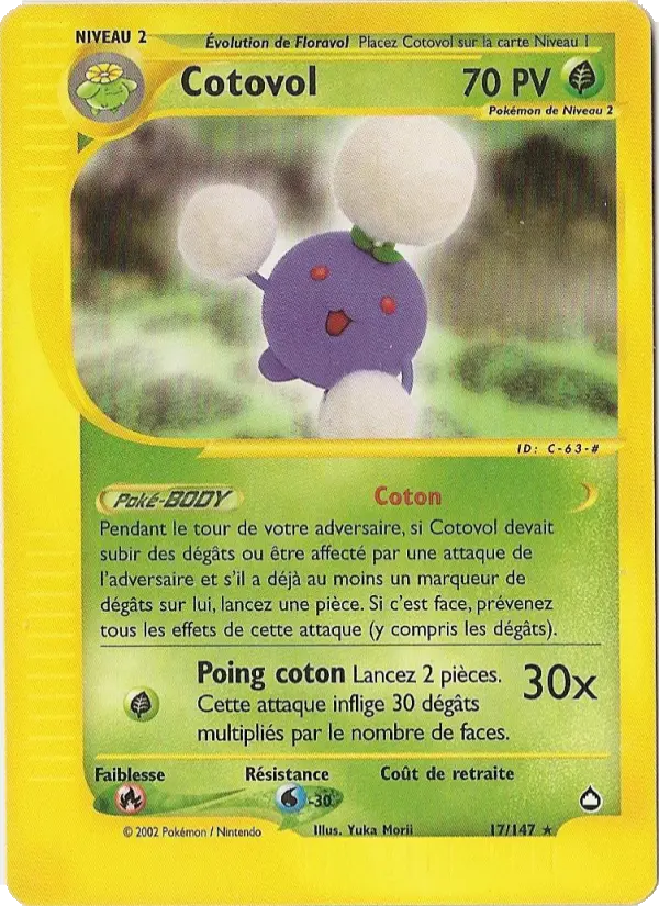 Cotovol — carte 17 de l’extension Aquapolis