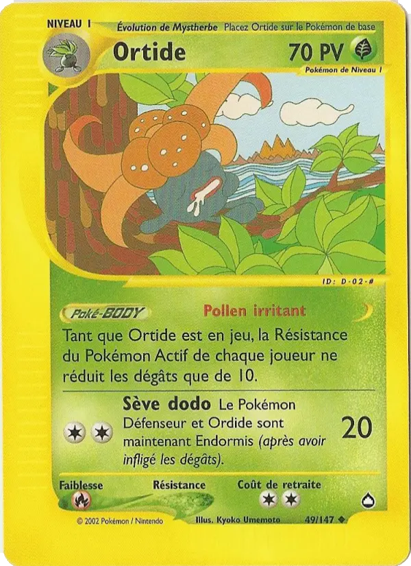 Ortide — carte 49 de l’extension Aquapolis