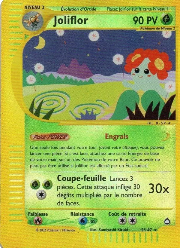 Joliflor — carte 5 de l’extension Aquapolis