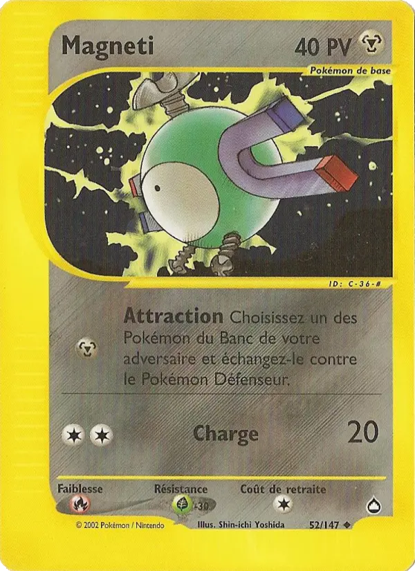Magneti — carte 52 de l’extension Aquapolis