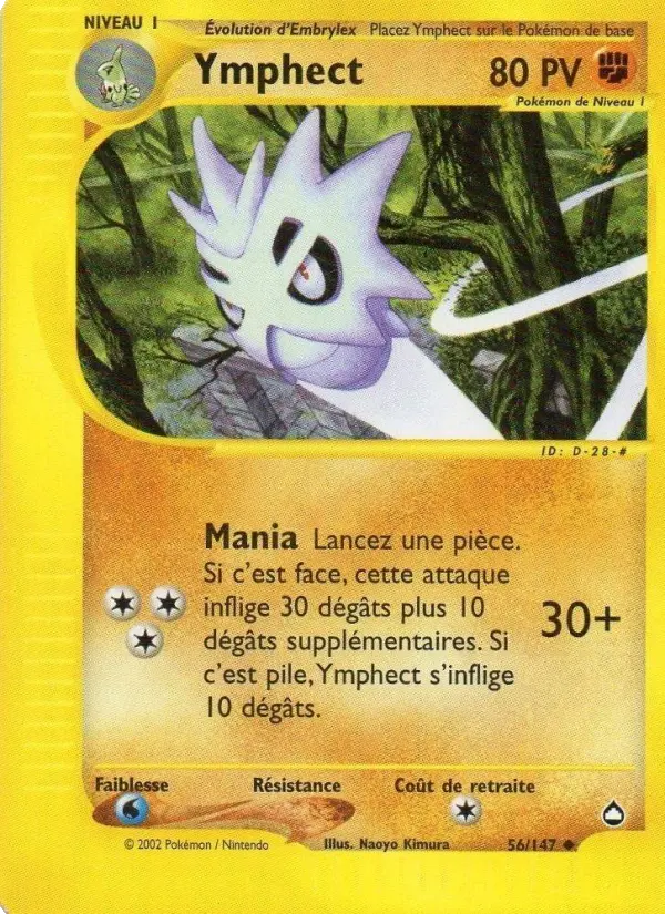 Ymphect — carte 56 de l’extension Aquapolis