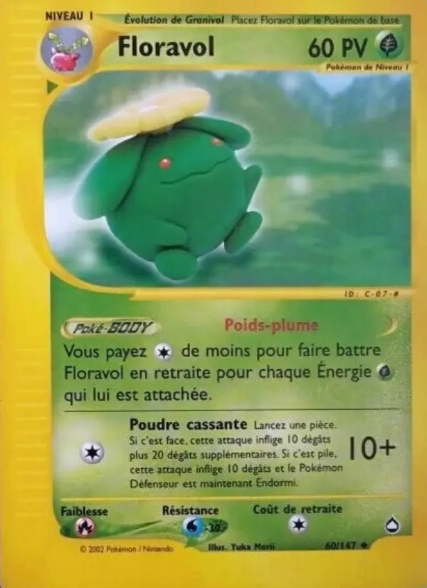 Floravol — carte 60 de l’extension Aquapolis