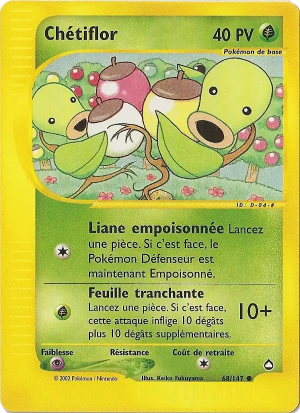 Chétiflor — carte 68 de l’extension Aquapolis