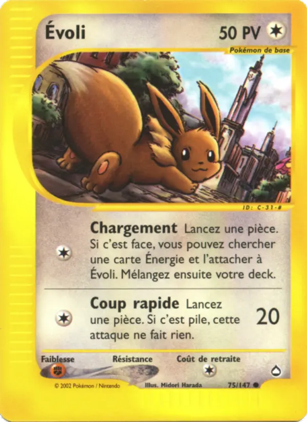 Évoli — carte 75 de l’extension Aquapolis
