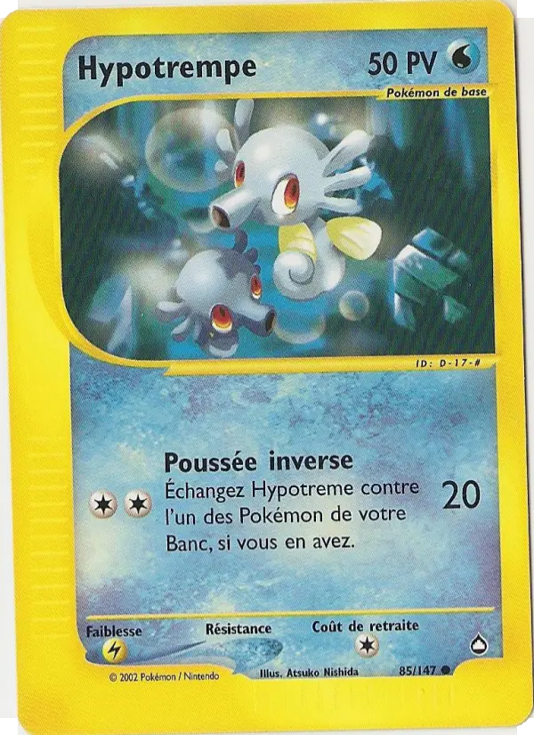 Hypotrempe — carte 85 de l’extension Aquapolis