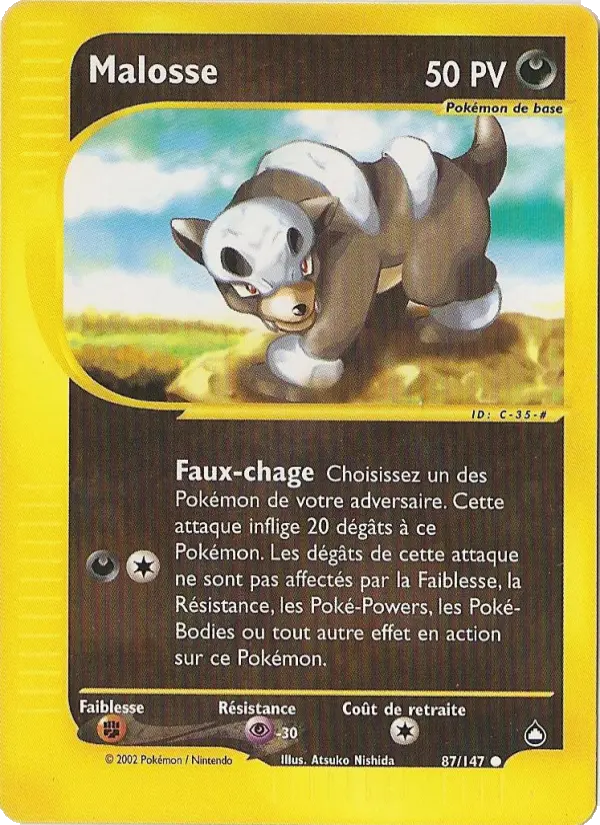 Malosse — carte 87 de l’extension Aquapolis