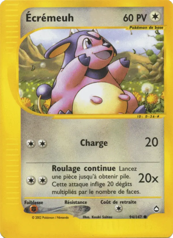 Écrémeuh — carte 94 de l’extension Aquapolis