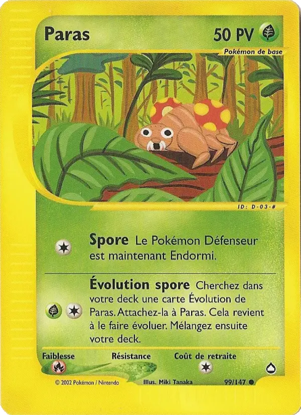Paras — carte 99 de l’extension Aquapolis