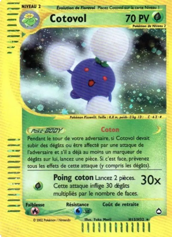 Cotovol — carte H13 de l’extension Aquapolis