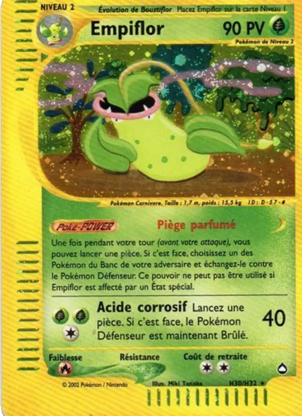 Empiflor — carte H30 de l’extension Aquapolis