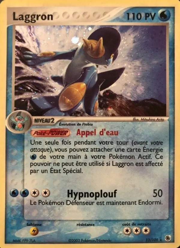 Laggron — carte 13 de l’extension EX Rubis & Saphir