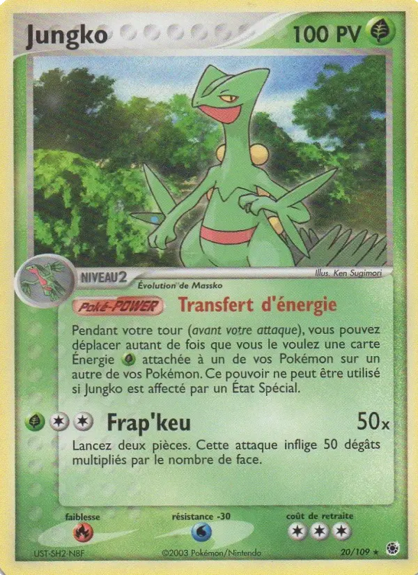 Jungko — carte 20 de l’extension EX Rubis & Saphir