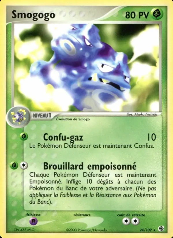 Smogogo — carte 24 de l’extension EX Rubis & Saphir