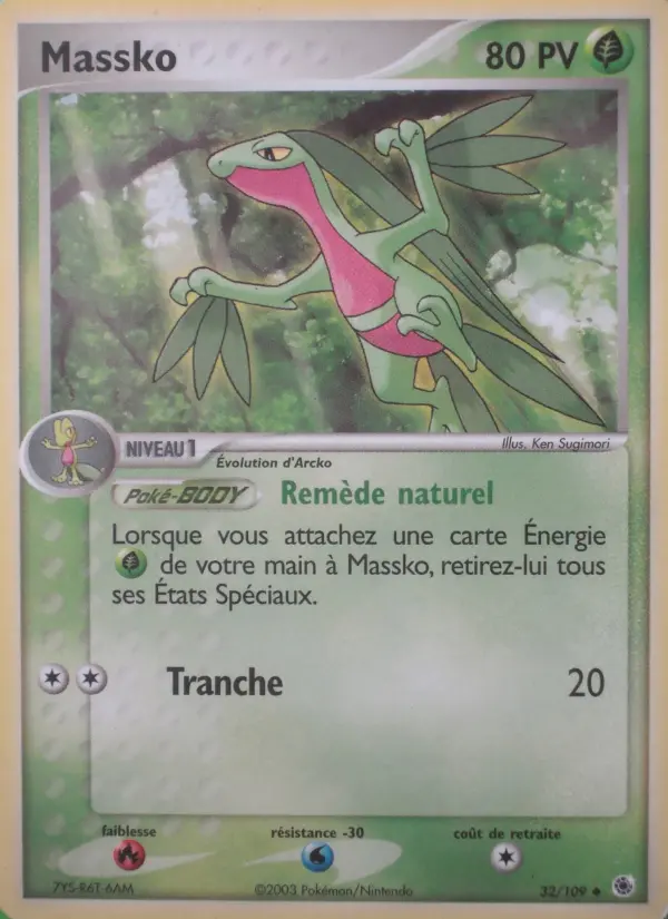 Massko — carte 32 de l’extension EX Rubis & Saphir