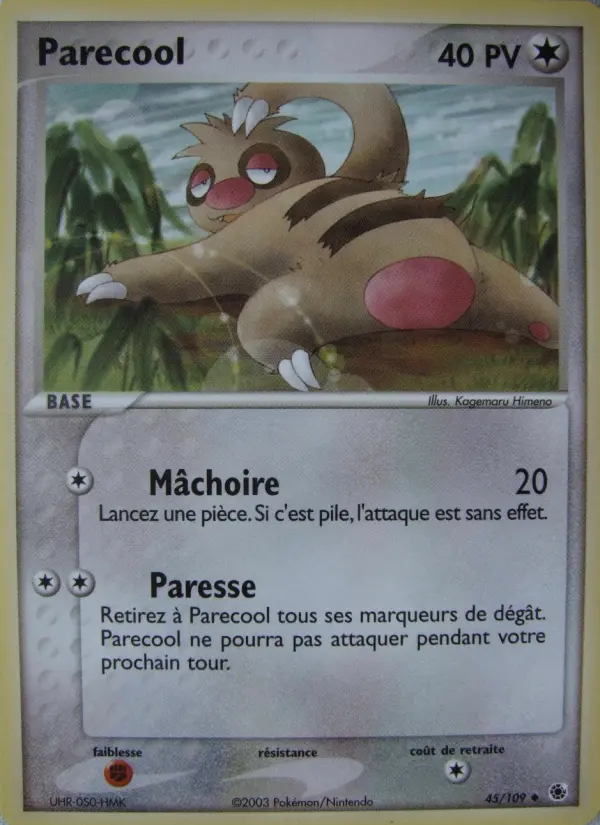 Parecool — carte 45 de l’extension EX Rubis & Saphir