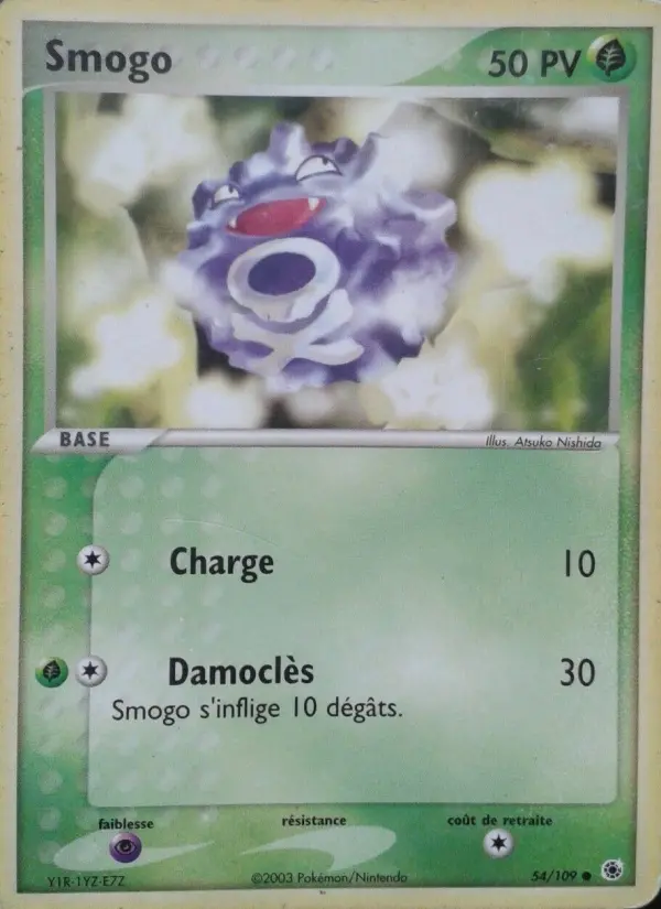 Smogo — carte 54 de l’extension EX Rubis & Saphir