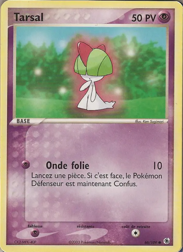 Tarsal — carte 66 de l’extension EX Rubis & Saphir