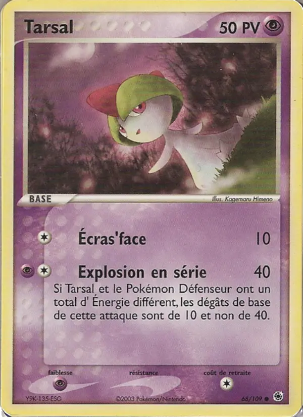 Tarsal — carte 68 de l’extension EX Rubis & Saphir