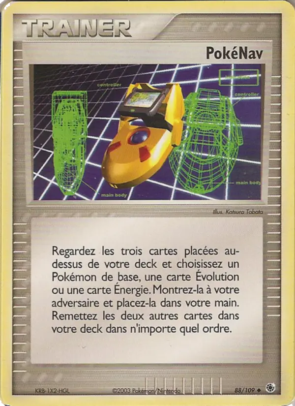 PokéNav — carte 88 de l’extension EX Rubis & Saphir