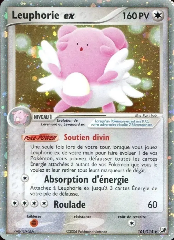 Leuphorie ex — carte 101 de l’extension EX Forces Cachées